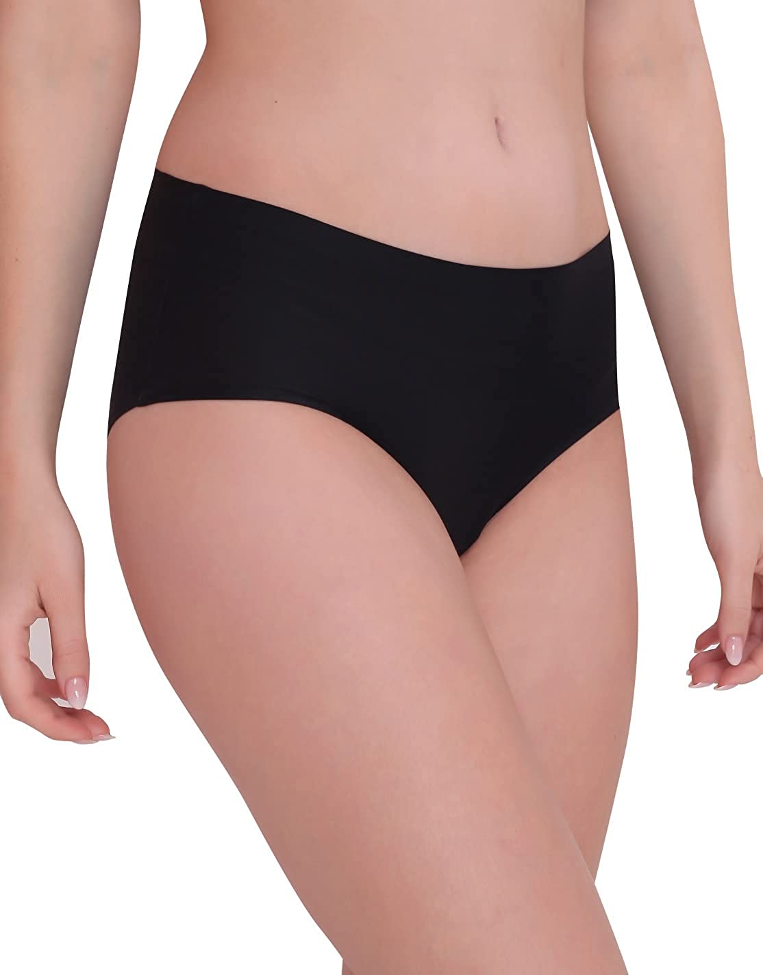 Dressably Women's Seamless Hipster Ice Silk Panty