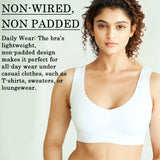 Dressably Women's Sports Bra – Seamless Design, Non-Wired, Non-Padded, Comfortable & Stretchy, Perfect for Daily Wear