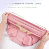 Dressably Women's Nylon Cotton High Waist Tummy Control Panty (Pack of 2)