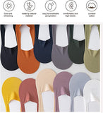 Dressably No Show Socks Low Cut Liner Non Slip Invisible Hidden sock Cool Comfort Breathable