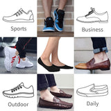 Dressably 6 Pack Mens No Show Socks Casual Low Cut Thin Loafers Non Slip Boat Liners