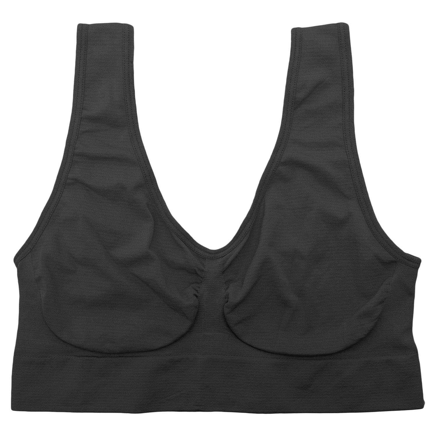 Dressably Women's Sports Bra – Seamless Design, Non-Wired, Non-Padded, Comfortable & Stretchy, Perfect for Daily Wear