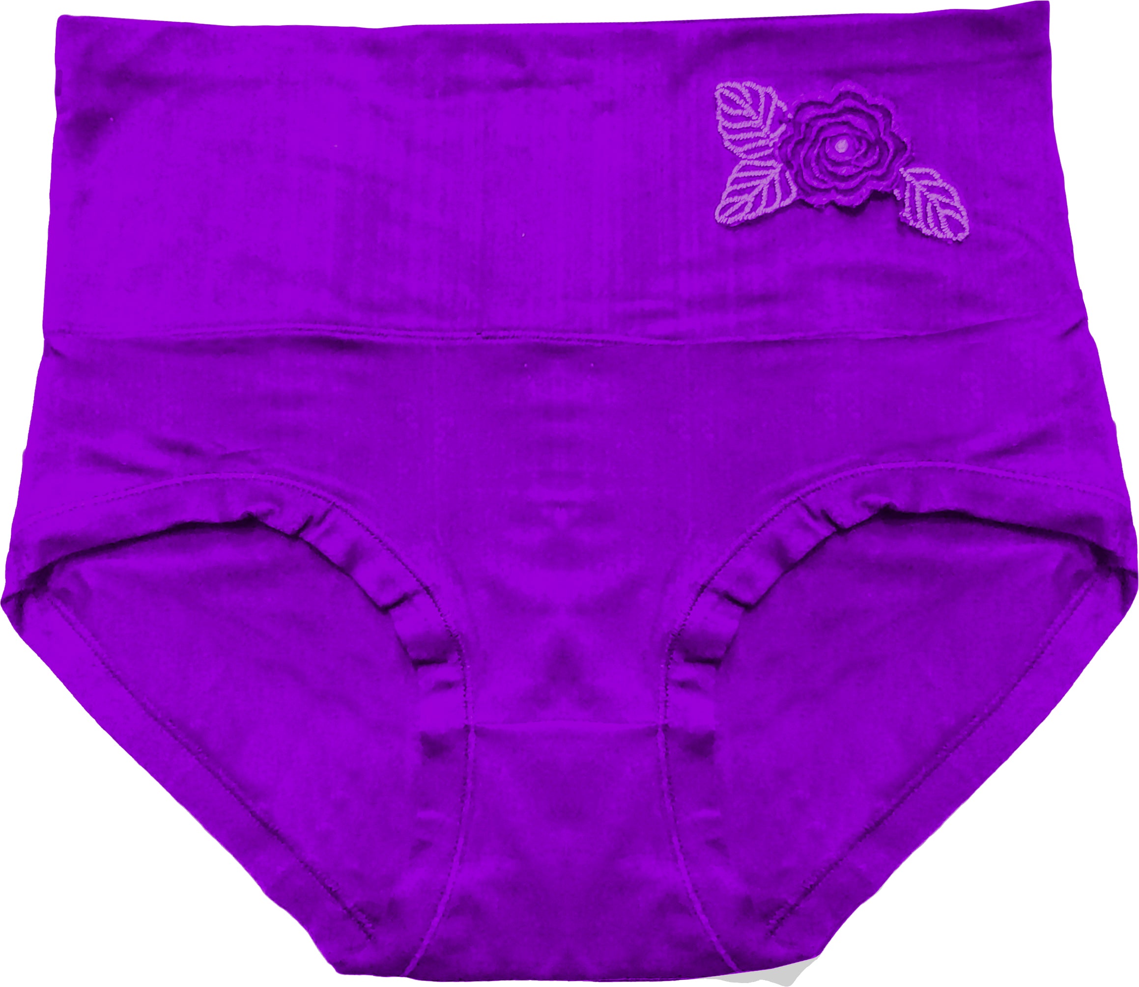 Dressably Women's Multicolor Nylon Cotton High Waist Tummy Control Panty