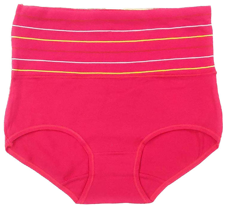 DRESSABLY Women's Multicolor Cotton High Waist Tummy Control